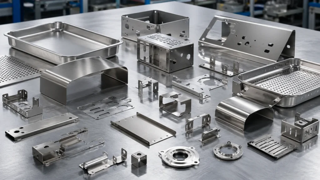Stainless steel stamping parts - medical and kitchen components