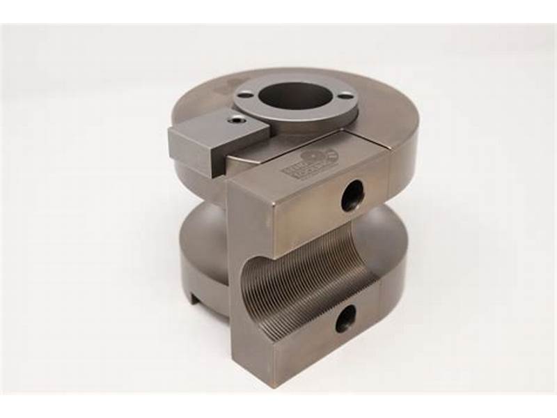 Metal stamping die tooling showing bend radius requirements for sheet metal parts