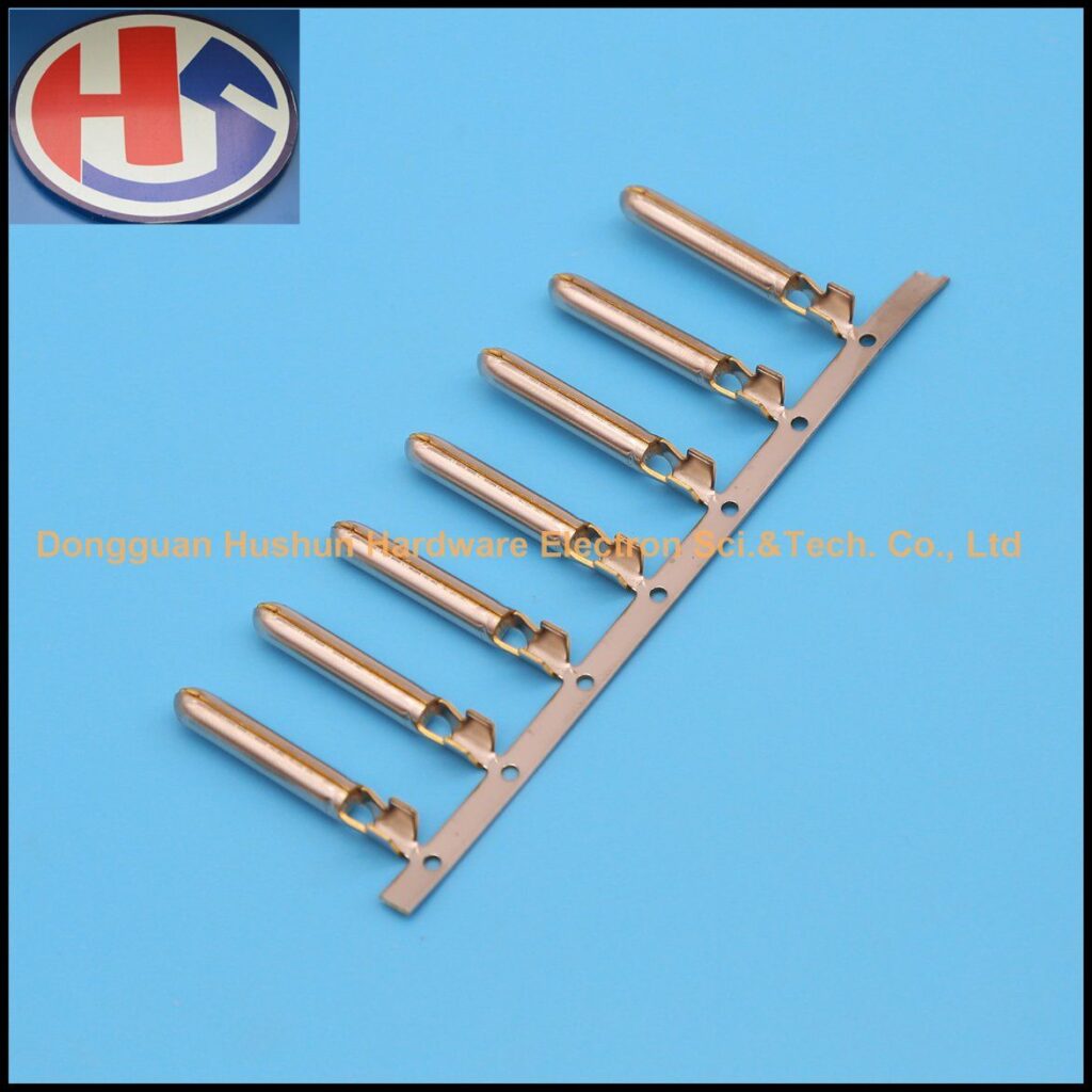 Electrical connector terminal copper stamping precision