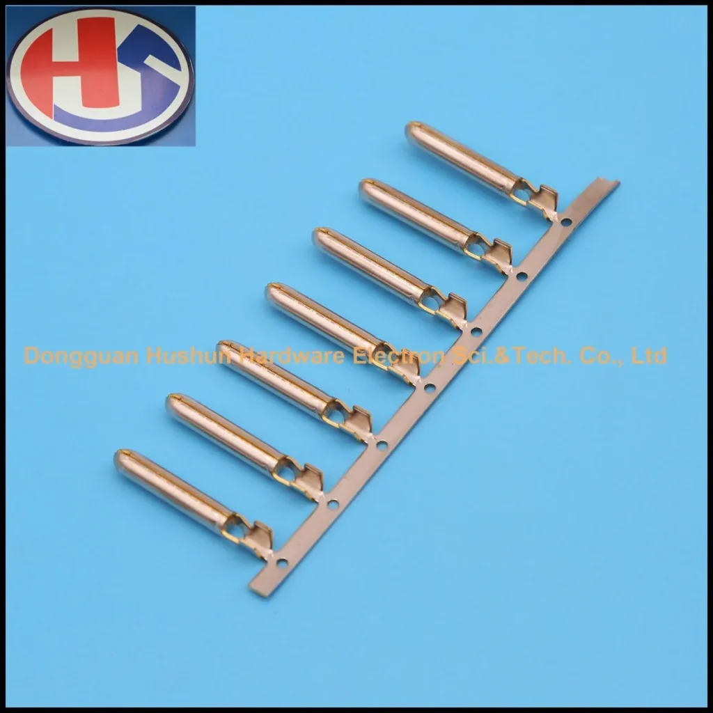 Electrical connector terminal copper stamping precision