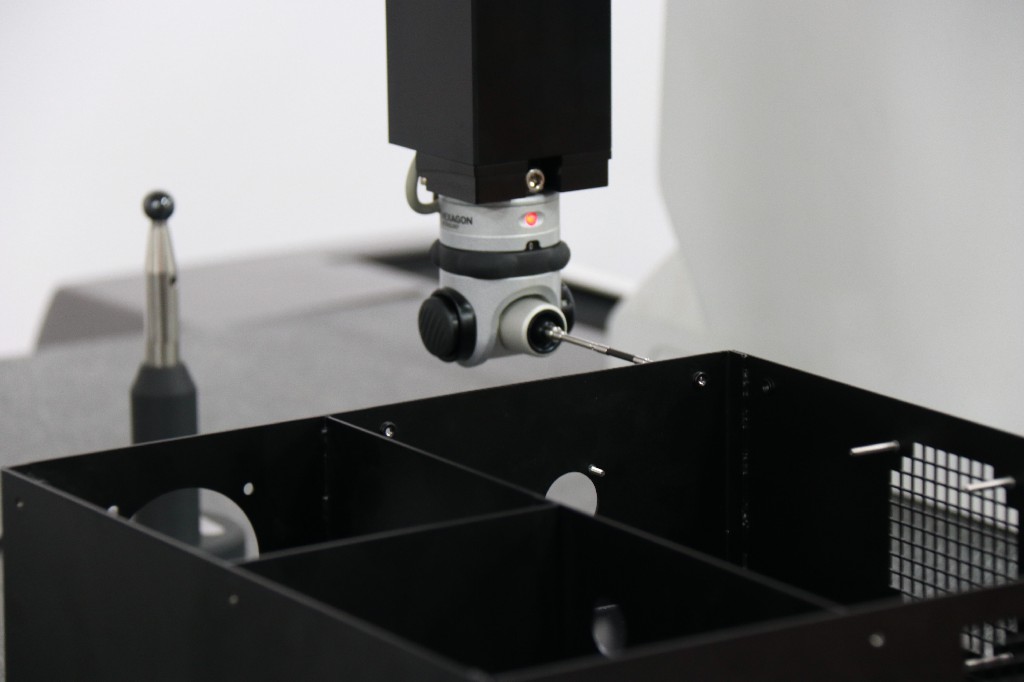 CMM quality inspection of stamped metal assemblies
