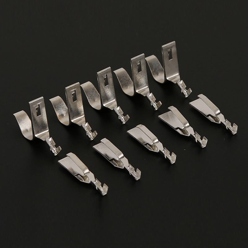 Small precision stamped metal parts connectors