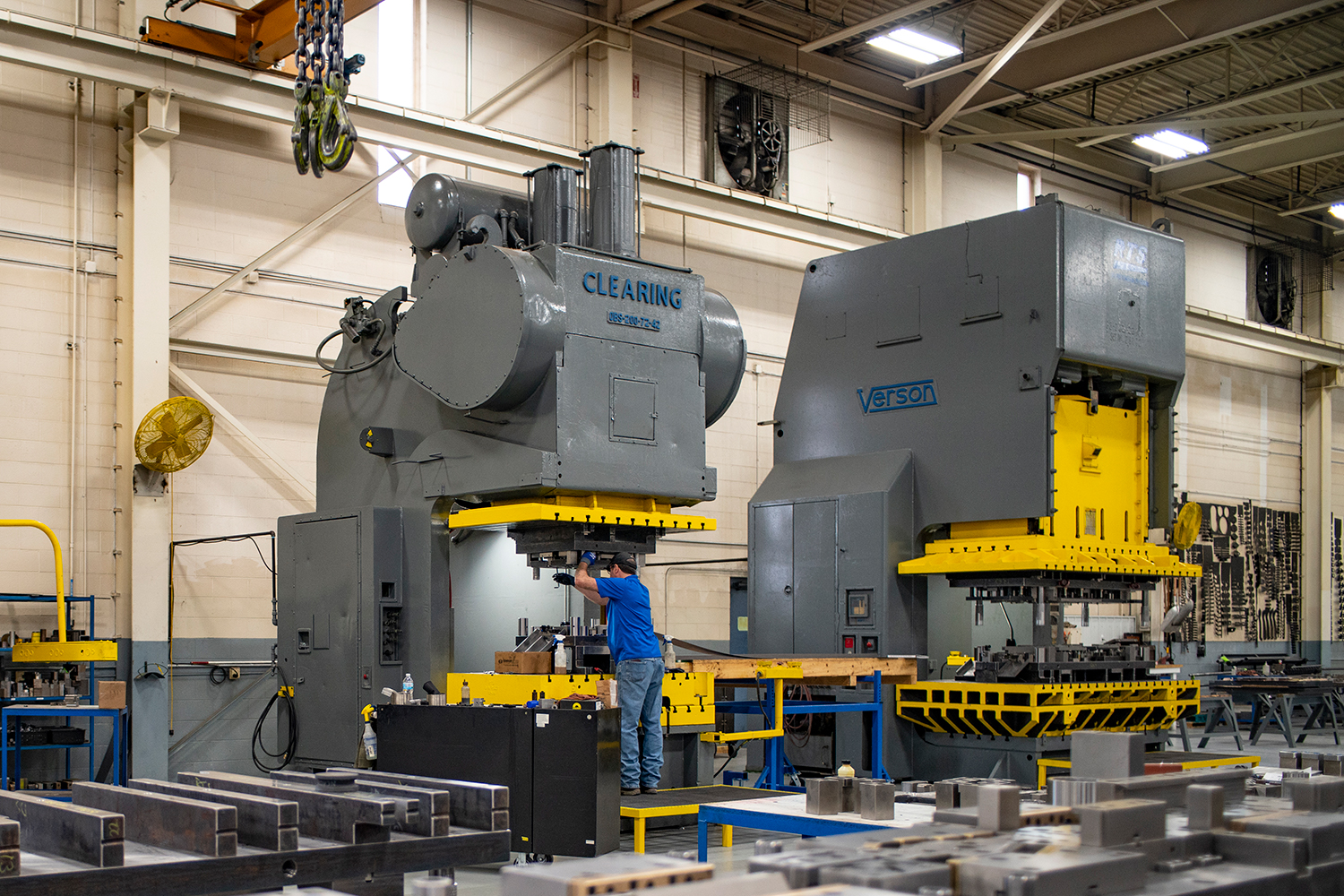 CNC-machined prototype stamping die and tooling