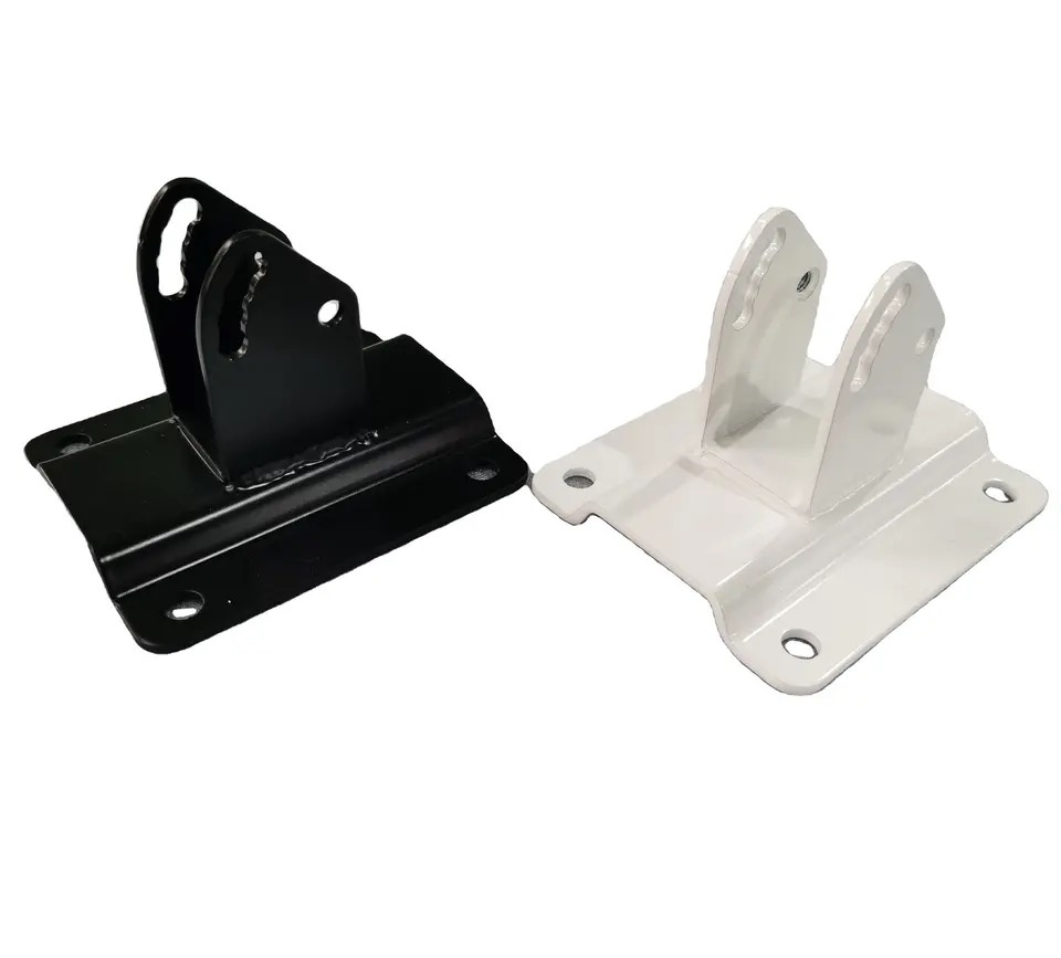 Precision stamped sheet metal parts including brackets clips and formed components