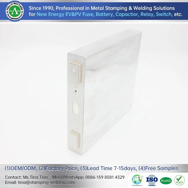 Aluminum stamped EV battery enclosure for electric vehicles - lightweight design